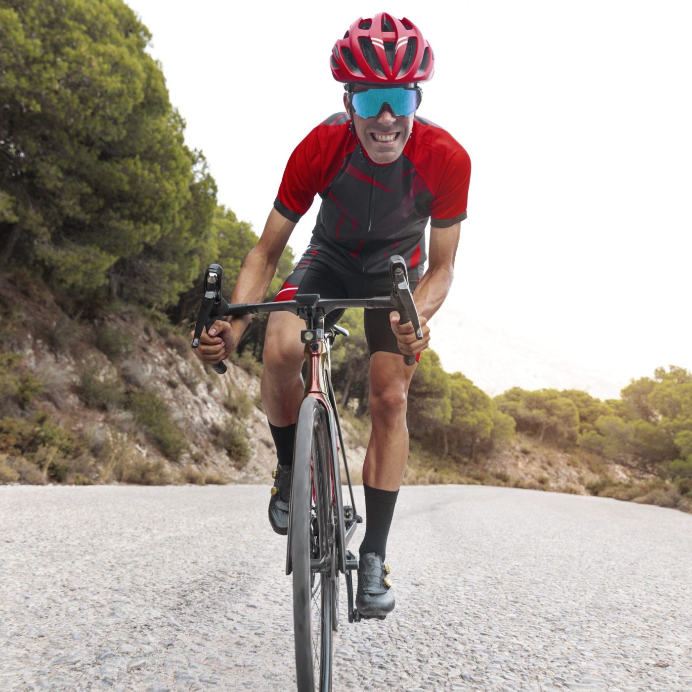 male-cyclist-training-with-bicycle-outdoors